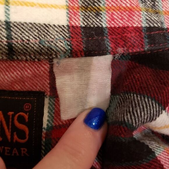 Plains Western Plaid Flannel Pearl Snap Shirt - Picture 6 of 8